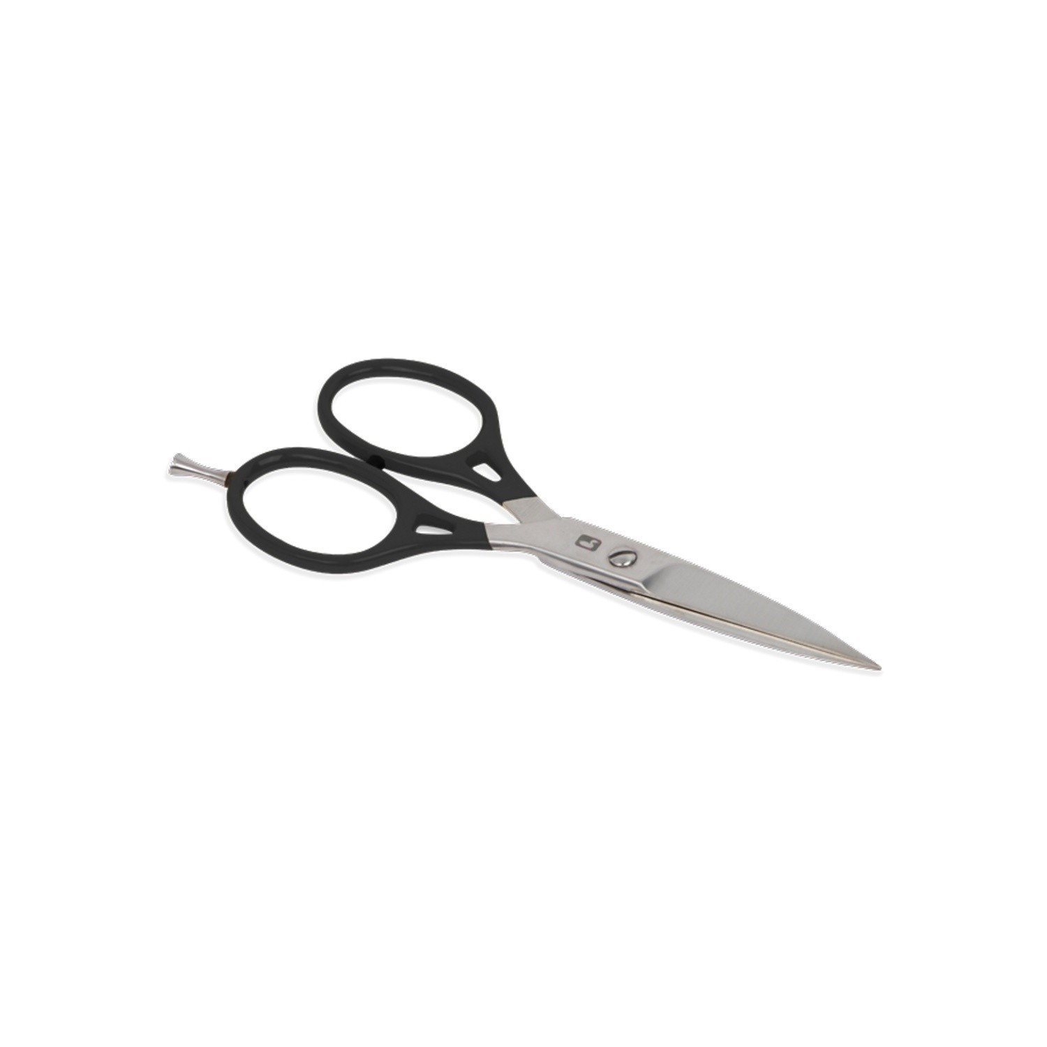 Loon Ergo Prime Scissors 6\'\' w/ Precision Peg - Black i gruppen Utstyr Og Tilbehør / Tenger Og Sakser / Linekutter Og Sakser hos Sportfiskeprylar.se (F1957)