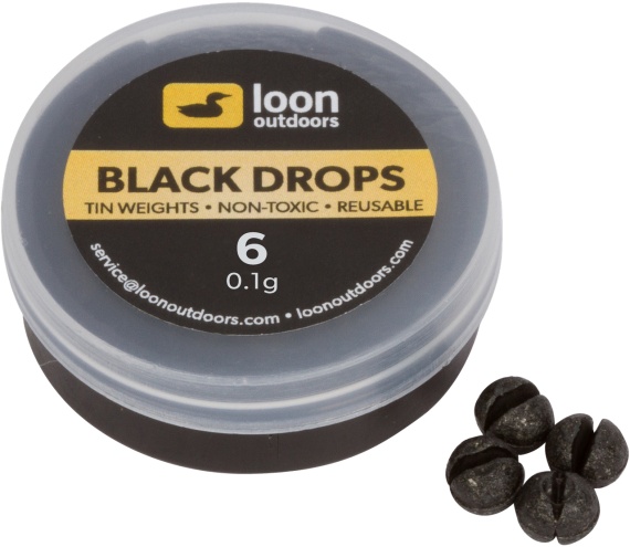 Loon Black Drop - Refill Tub i gruppen Kroker Og Terminal Takkel / Søkker Og Lodd / Søkker Og Splitthaggel hos Sportfiskeprylar.se (F7154r)