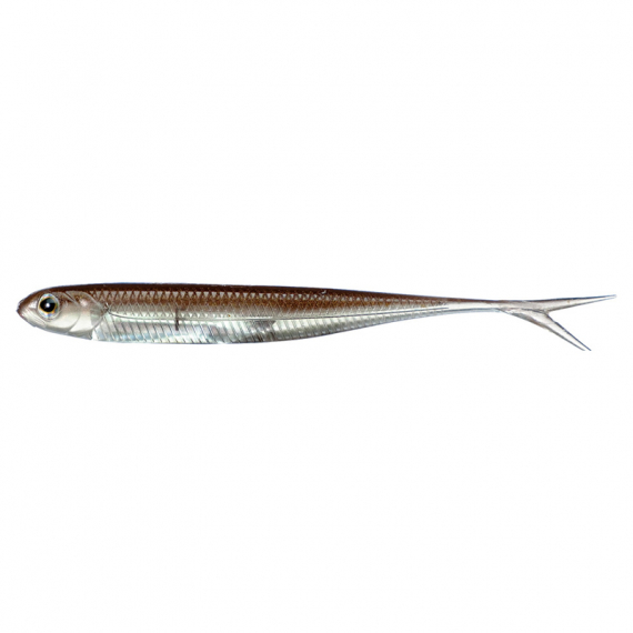 Fish Arrow Flash J Split 3\'\' (7-pack) - #07 Wakasagi/Silver i gruppen Sluker / Softbaits / Soft Jerkbait & Pintails hos Sportfiskeprylar.se (FA-4562178063738)