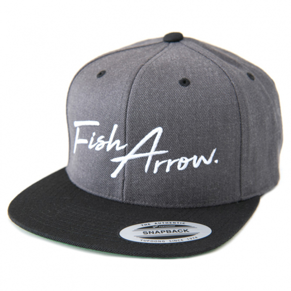 Fish Arrow Flat Cap Dark Hether Grey i gruppen Klær Og Fottøy / Caps Og Annet Hodeplagg / Caps / Caps hos Sportfiskeprylar.se (FA-4573251345436)
