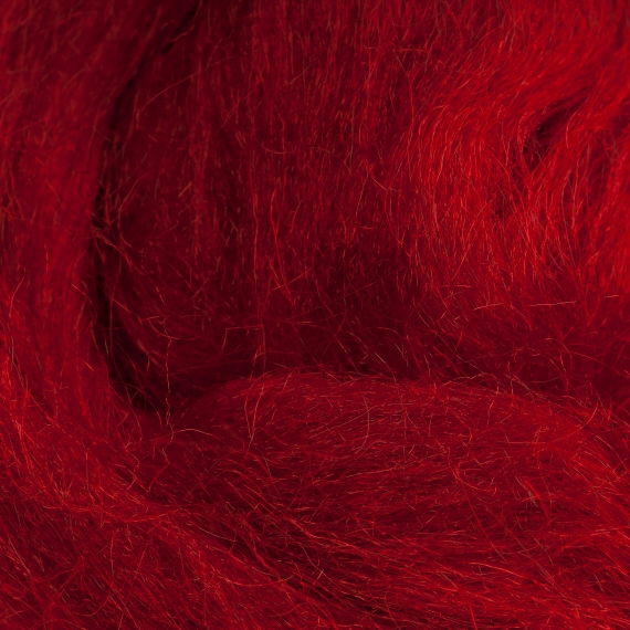 Senyo\'s Laser Hair, Red i gruppen Kroker Og Terminal Takkel / Flue Binding / Fluebindingsmateriale / Andre Syntetiske Materialer hos Sportfiskeprylar.se (FC0751-37)