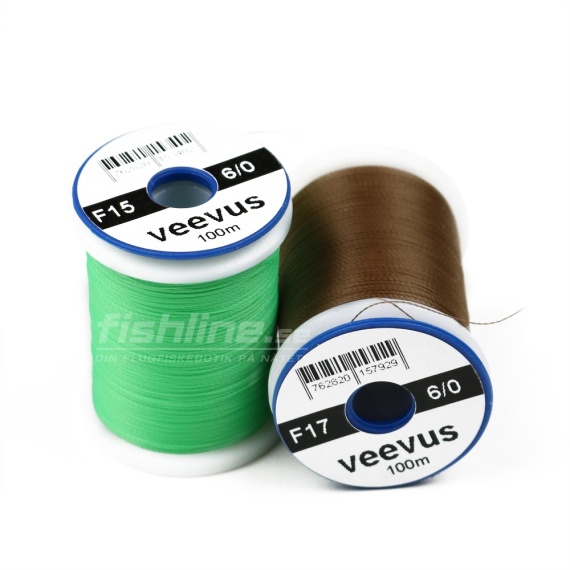 Veevus Tying Threads 6/0 i gruppen Kroker Og Terminal Takkel / Flue Binding / Fluebindingsmateriale / Bindetråd hos Sportfiskeprylar.se (FC3250-03r)