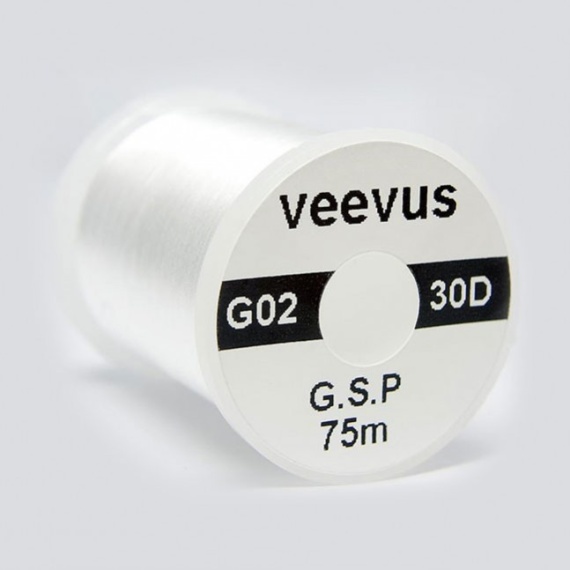 Veevus GSP 30D White i gruppen Kroker Og Terminal Takkel / Flue Binding / Fluebindingsmateriale / Bindetråd hos Sportfiskeprylar.se (FC3261-01)