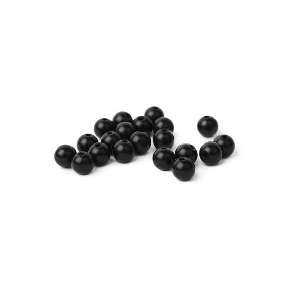 Articulation Beads 6mm - Black i gruppen Kroker Og Terminal Takkel / Flue Binding / Fluebindingsmateriale / Perler hos Sportfiskeprylar.se (FD-AB1021)