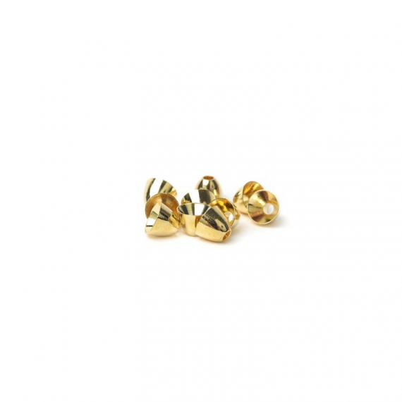 Coneheads L (6,3mm) - Gold i gruppen Kroker Og Terminal Takkel / Flue Binding / Fluebindingsmateriale / Coneheads/Tubevekter hos Sportfiskeprylar.se (FD-C1610)