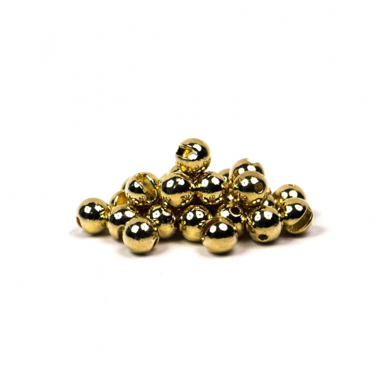 Fly Dressing Slotted Tungsten Beads 3mm, Gold i gruppen Kroker Og Terminal Takkel / Flue Binding / Fluebindingsmateriale / Perler hos Sportfiskeprylar.se (FD-C2300)
