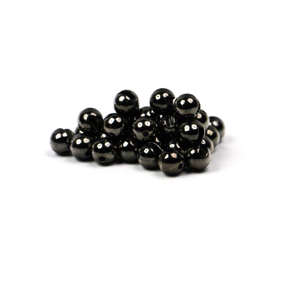 Fly Dressing Slotted Tungsten Beads 3mm, Black Nickel i gruppen Kroker Og Terminal Takkel / Flue Binding / Fluebindingsmateriale / Perler hos Sportfiskeprylar.se (FD-C2301)