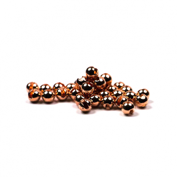 Fly Dressing Slotted Tungsten Beads 3mm, Copper i gruppen Kroker Og Terminal Takkel / Flue Binding / Fluebindingsmateriale / Perler hos Sportfiskeprylar.se (FD-C2302)