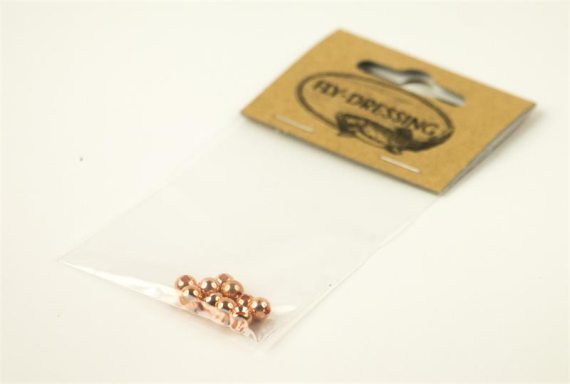 Bauer Pike Beads 0,6g - Copper i gruppen Kroker Og Terminal Takkel / Flue Binding / Fluebindingsmateriale / Perler hos Sportfiskeprylar.se (FD-C5002)