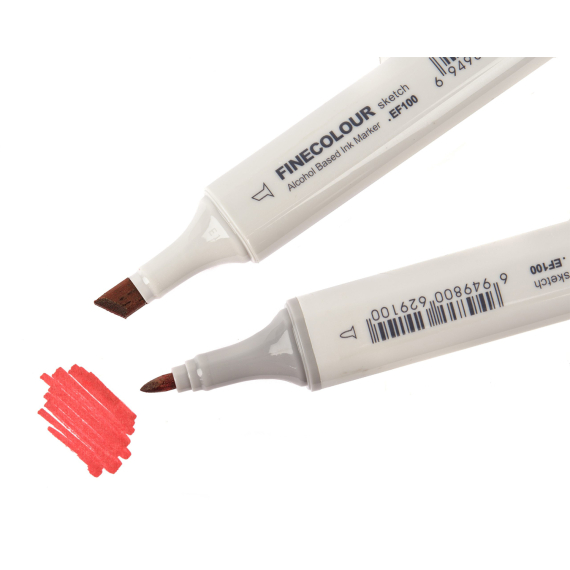 Color Markers, Red i gruppen Utstyr Og Tilbehør / Annet Utstyr / Merketusj hos Sportfiskeprylar.se (FD-CM140)