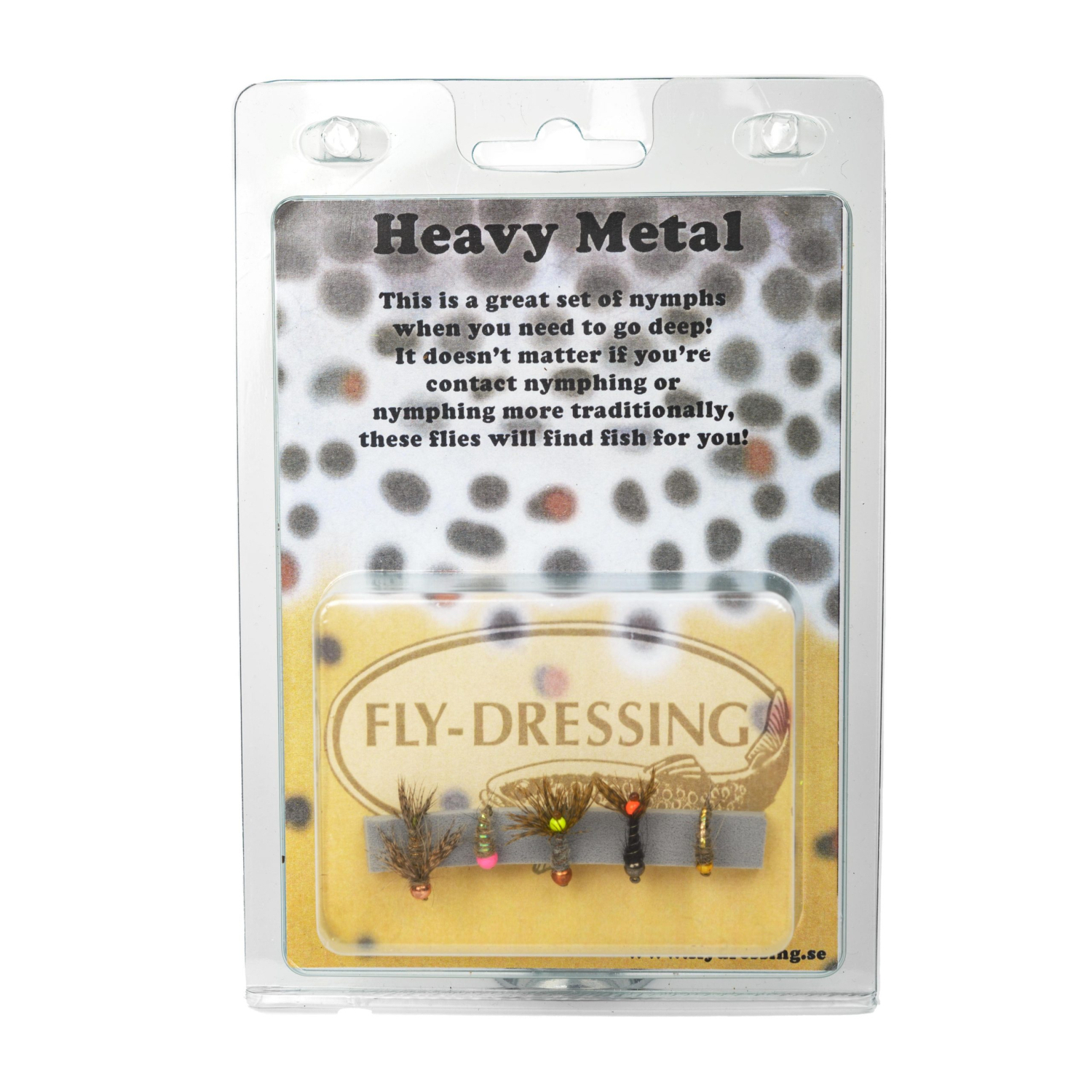 Fly Assortment Heavy Metal i gruppen Sluker / Fluer / Flue Sett hos Sportfiskeprylar.se (FD037)