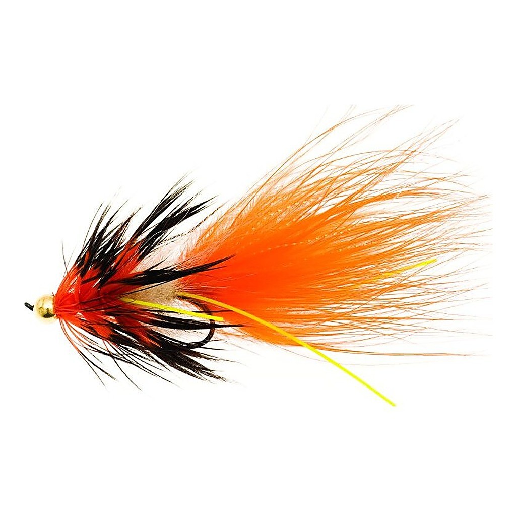 Mega Nobbler Orange/Black TMC 7989 #2 i gruppen Sluker / Fluer / Streamere hos Sportfiskeprylar.se (FL00112)