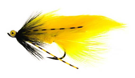 Zonky Yellow TMC7989 #6 i gruppen Sluker / Fluer / Streamere hos Sportfiskeprylar.se (FL00130)