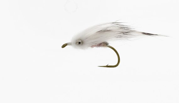 White Zonker Bombardo Fly i gruppen Sluker / Fluer / Streamere hos Sportfiskeprylar.se (FL06012r)