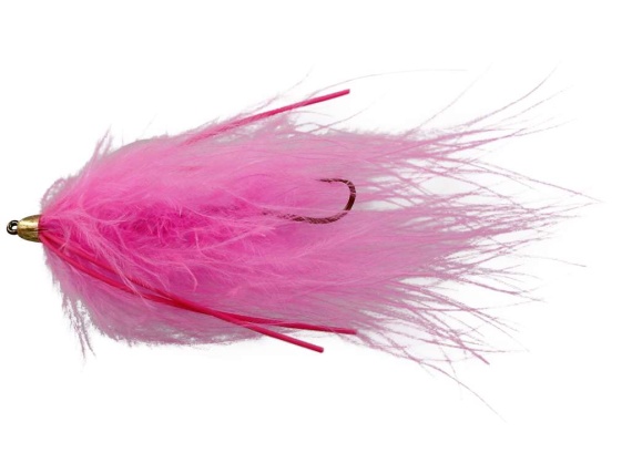 Marabou Worm Pink i gruppen Sluker / Fluer / Streamere hos Sportfiskeprylar.se (FL24065r)