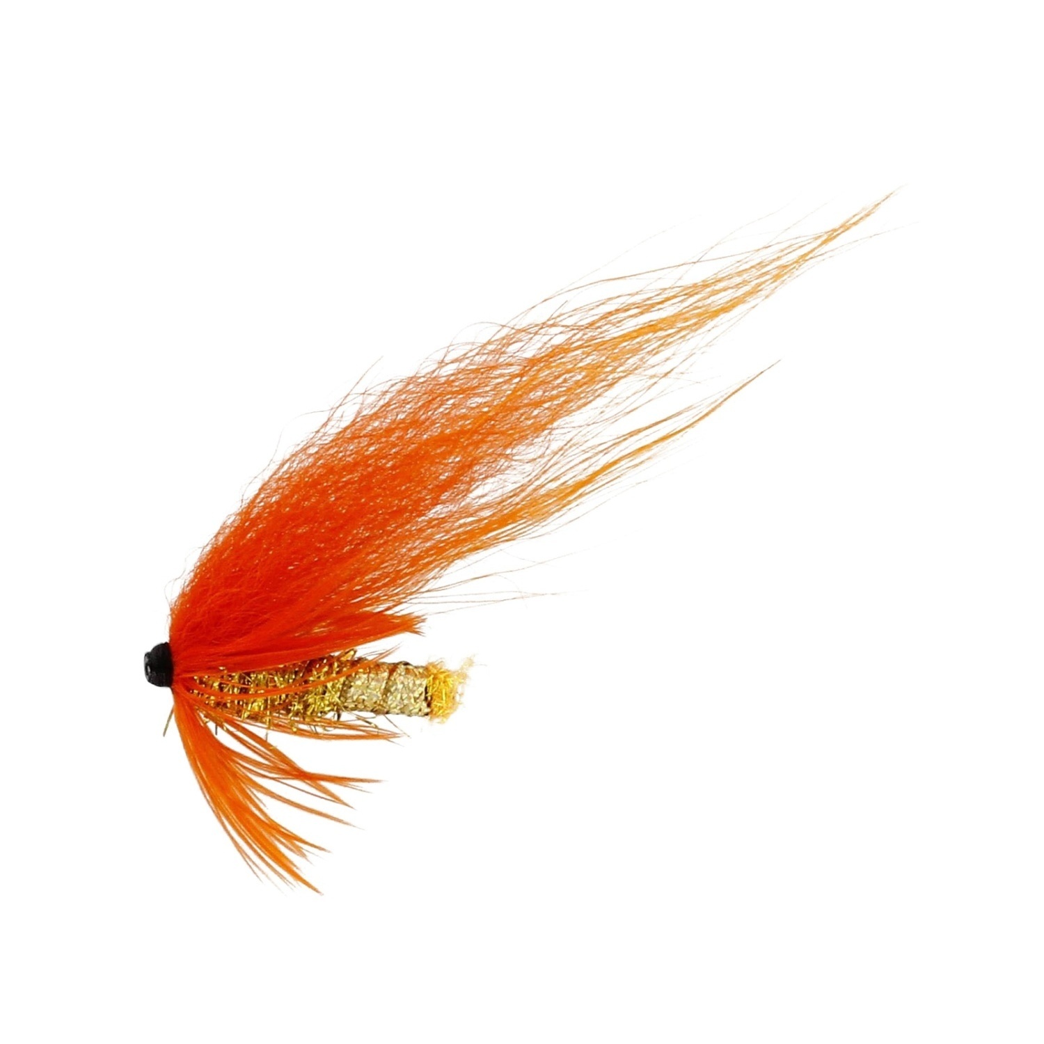 Flom Mirror Orange Plastic Tube25mm i gruppen Sluker / Fluer / Tubefluer hos Sportfiskeprylar.se (FL97257)