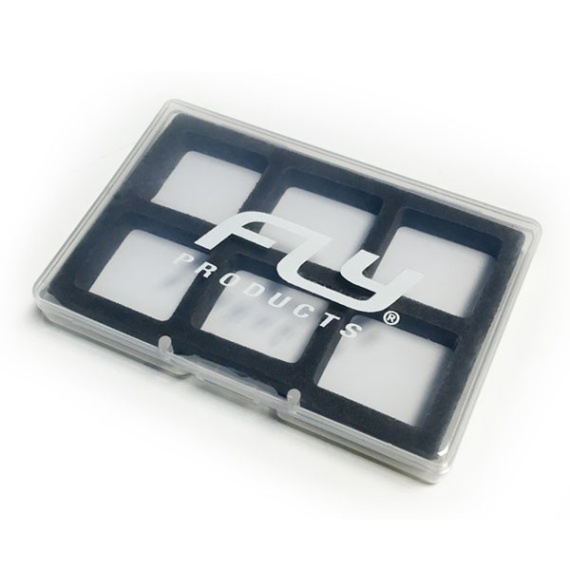 FLY Slim Fly Box/krokask 6 fack i gruppen Oppbevaring / Utstyrsskrin / Flueboks hos Sportfiskeprylar.se (FLY_WB6comp)
