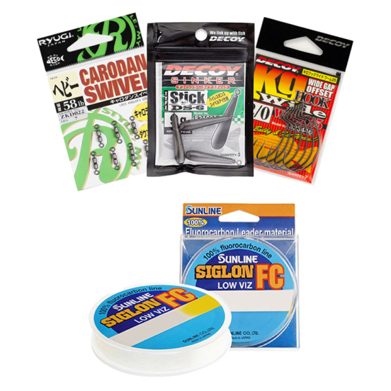 JDM Free Rig Bundle i gruppen Kroker Og Terminal Takkel / Ferdiglagde Rigger / Ferdiglagde Abbor-Fortommer hos Sportfiskeprylar.se (FREERIGBUNDLE)