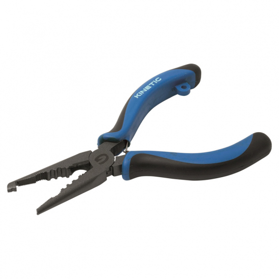 Kinetic CS Heavy Duty Splitring Plier 6,5\'\' Curved Nose Blue/Black i gruppen Utstyr Og Tilbehør / Tenger Og Sakser / Splittringtenger hos Sportfiskeprylar.se (G178-202-068)