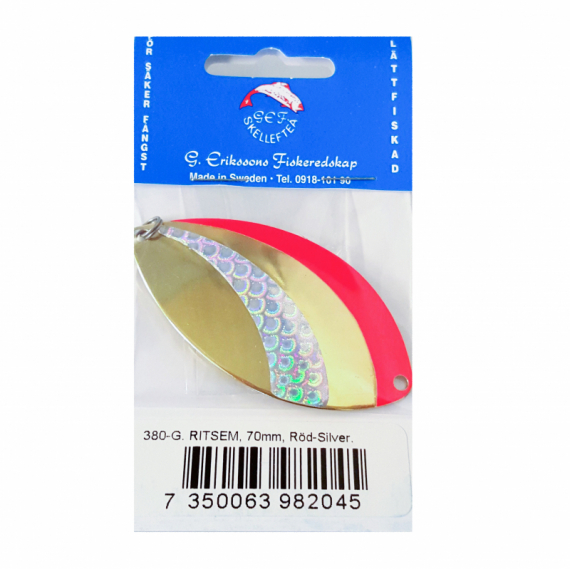 G. Eriksson Ritsem 16gr 70mm i gruppen Sluker / Isfiskekroker / Isfiskesluker hos Sportfiskeprylar.se (GE19r)
