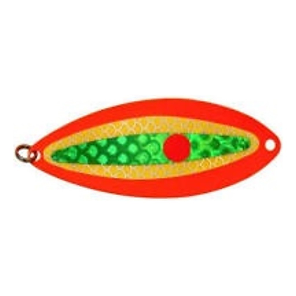 Lill-Skruven 58mm Fluo Yellow/Green i gruppen Sluker / Isfiskekroker / Isfiskesluker hos Sportfiskeprylar.se (GE85)