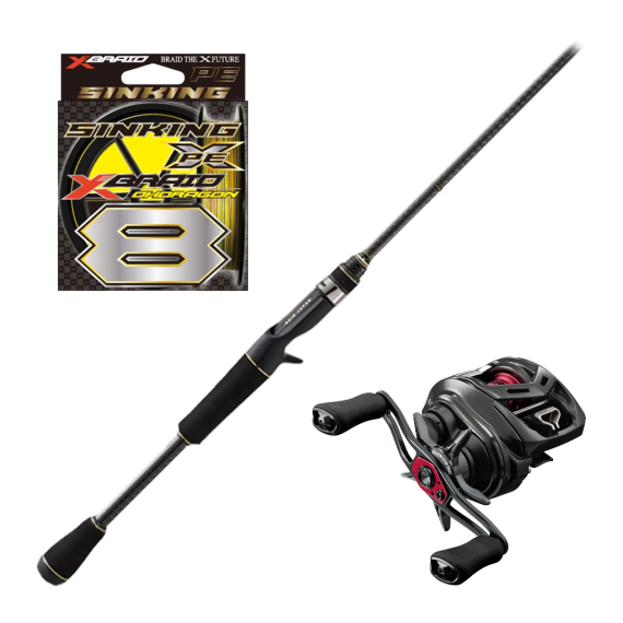 RAID Gladiator ANTI GA-65PBF Power Bait Finesse Combo i gruppen Kombinasjoner / Kaste Kombinasjoner / Kastesett Abbor hos Sportfiskeprylar.se (GLADIATORSET)