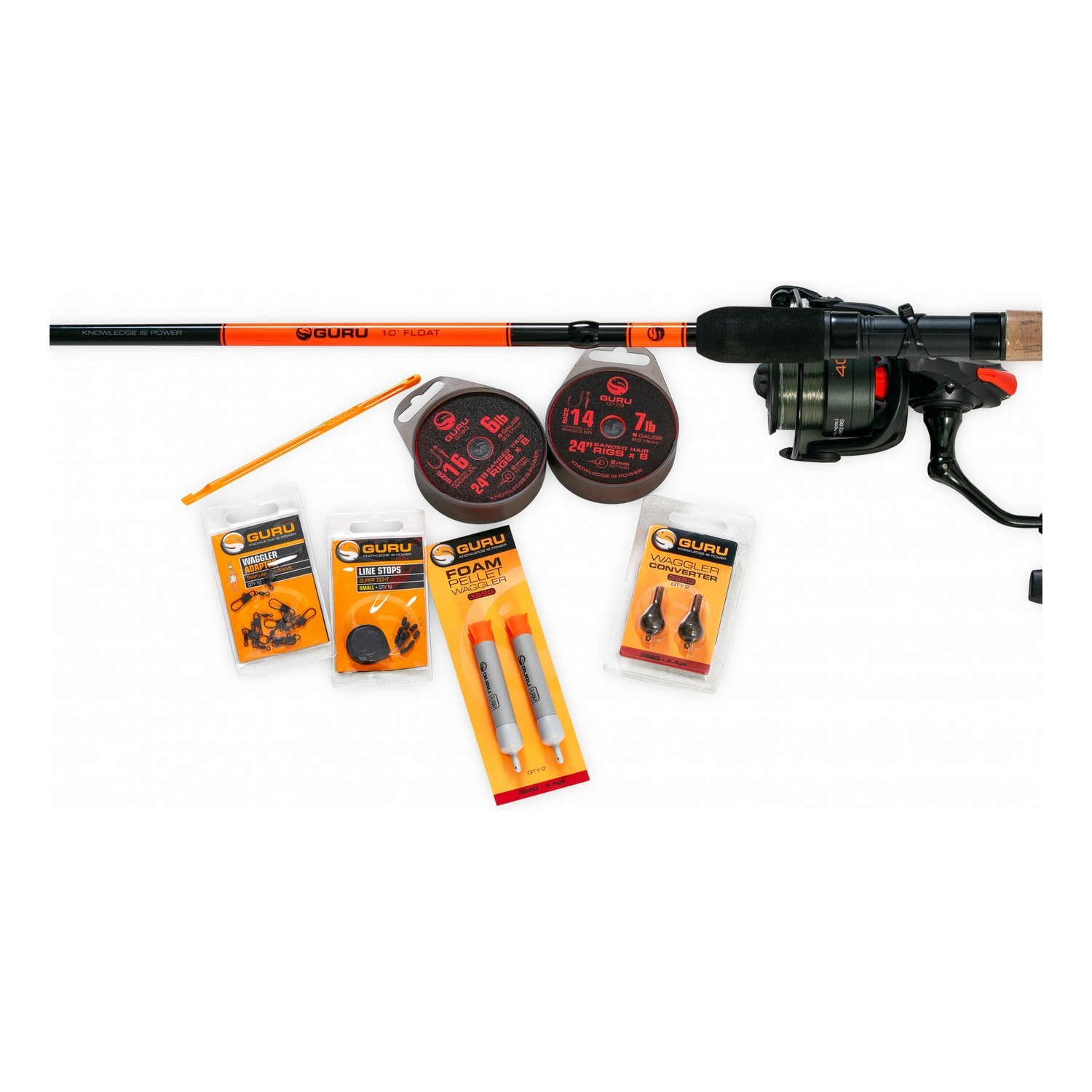 Guru Tackle - 10\' Float Rod & Reel Combo i gruppen Kombinasjoner / Specimensett hos Sportfiskeprylar.se (GRD271)