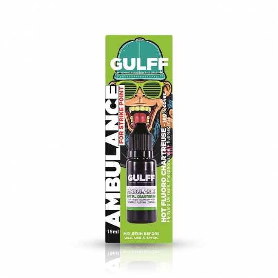 Gulff Ambulance 15ml i gruppen Utstyr Og Tilbehør / Superlim Og Epoxy / Uv-Lim hos Sportfiskeprylar.se (GU15ACr)