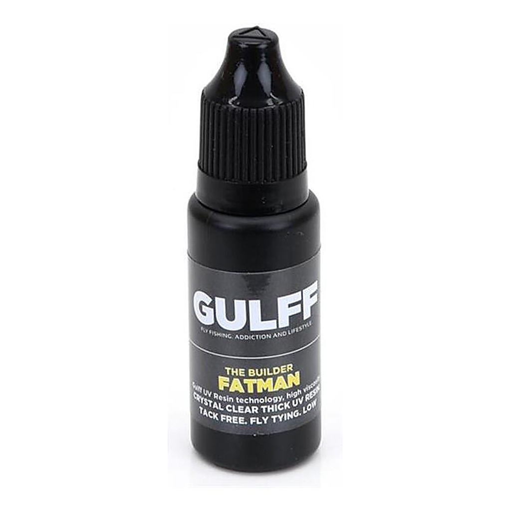 Gulff Fatman 15ml Clear i gruppen Utstyr Og Tilbehør / Superlim Og Epoxy / Uv-Lim hos Sportfiskeprylar.se (GU15CF)