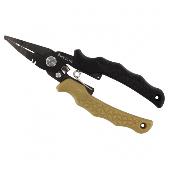 Westin HD Split Ring Plier Large 16cm Black Sand i gruppen Utstyr Og Tilbehør / Tenger Og Sakser / Splittringtenger hos Sportfiskeprylar.se (H002-627-026)
