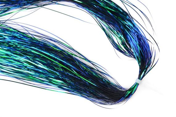 Flashabou Magnum - Pearl Dyed Sapphire i gruppen Kroker Og Terminal Takkel / Flue Binding / Fluebindingsmateriale / Flash Og Syntetisk hos Sportfiskeprylar.se (H3431)