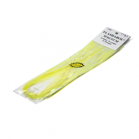 Pearl-A-Glow flashabou magnum - yellow i gruppen Kroker Og Terminal Takkel / Flue Binding / Fluebindingsmateriale / Flash Og Syntetisk hos Sportfiskeprylar.se (H3452)