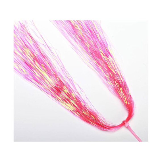 Flashabou Magnum Pearl Dyed - Pink i gruppen Kroker Og Terminal Takkel / Flue Binding / Fluebindingsmateriale / Flash Og Syntetisk hos Sportfiskeprylar.se (H3465)