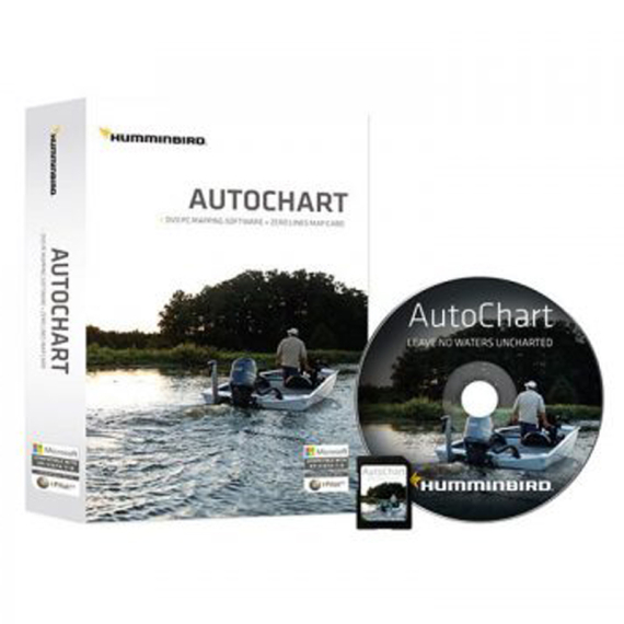 Humminbird Autochart i gruppen Båtelektronikk / Kart hos Sportfiskeprylar.se (H600031-1M)