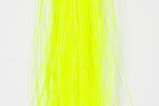 Fluo Neon Flashabou - Yellow i gruppen Kroker Og Terminal Takkel / Flue Binding / Fluebindingsmateriale / Flash Og Syntetisk hos Sportfiskeprylar.se (H6981)