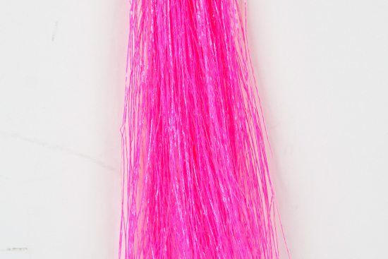 Fluo Neon Flashabou - Pink i gruppen Kroker Og Terminal Takkel / Flue Binding / Fluebindingsmateriale / Flash Og Syntetisk hos Sportfiskeprylar.se (H6983)