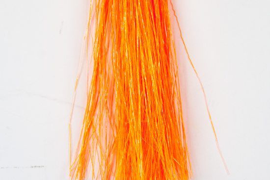 Fluo Neon Flashabou - Orange i gruppen Kroker Og Terminal Takkel / Flue Binding / Fluebindingsmateriale / Flash Og Syntetisk hos Sportfiskeprylar.se (H6984)