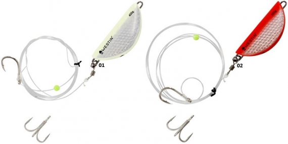 Westin Halibut Anti Twist Rig i gruppen Sluker / Havfiskepilker / Hekler Og Havfisketakkel hos Sportfiskeprylar.se (HAT-282-450r)