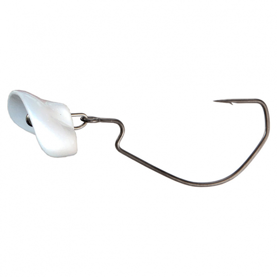 Headbanger RockerHead 11g, 4/0 (3-pack) - White i gruppen Kroker Og Terminal Takkel / Jigghode / Offset Jighoder hos Sportfiskeprylar.se (HB-RH-38-WH)