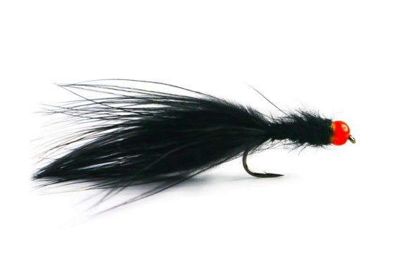 Marabou Streamer Black OH # 8 i gruppen Sluker / Fluer / Streamere hos Sportfiskeprylar.se (HF1242-8)