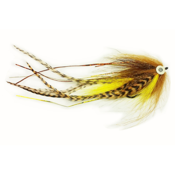 Bauer Pikefly deceiver 4/0 Single Hook, Borbout i gruppen Sluker / Fluer / Gjeddefluer hos Sportfiskeprylar.se (HF1603)