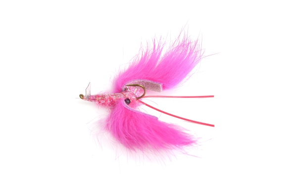 Crayfish Zonker Fluo Pink size #6 i gruppen Sluker / Fluer / Streamere hos Sportfiskeprylar.se (HF9042)
