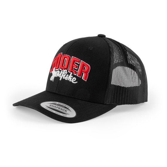 Söder Sportfiske Trucker Black - Original Logo i gruppen Klær Og Fottøy / Caps Og Annet Hodeplagg / Caps / Trucker Caps hos Sportfiskeprylar.se (HS1002133-OL)
