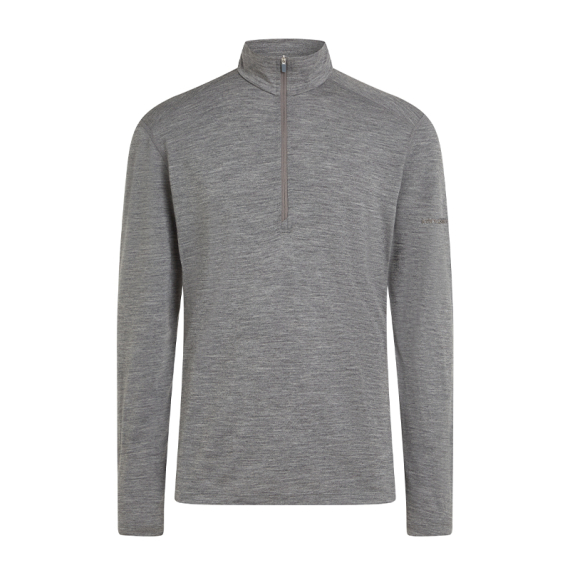 Icebreaker Mens 200 Oasis LS Half Zip Gritstone i gruppen Klær Og Fottøy / Klær / Mellomlag Og Undertøy / Superundertøy Genser/T-Skjorte hos Sportfiskeprylar.se (IBB043670131005r)