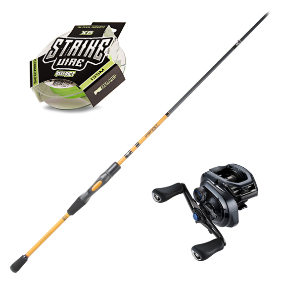 BFT Instinct Reloaded 7,4\'\' MH, Perch Versatile 7-25g SLX Combo i gruppen Kombinasjoner / Kaste Kombinasjoner / Kastesett Abbor hos Sportfiskeprylar.se (INSTINCTVSPCOMBO)