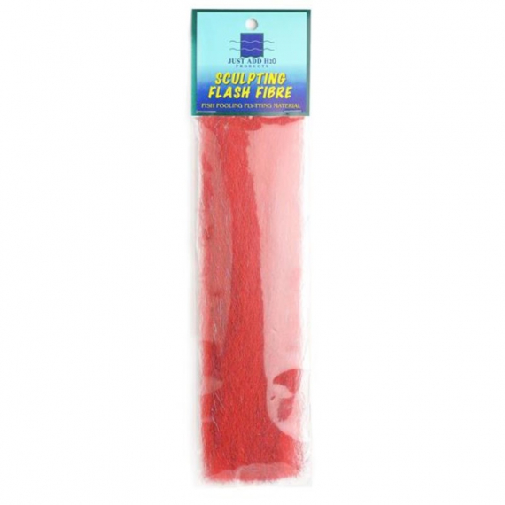 Sculpting Flash Fibre - Bleeding Red i gruppen Kroker Og Terminal Takkel / Flue Binding / Fluebindingsmateriale / Flash Og Syntetisk hos Sportfiskeprylar.se (JA-SCFF73)