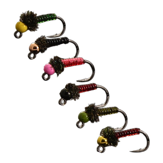 Norolan Jänkäpukki Ice Fly - Complete Color Set (6-pack) i gruppen hos Sportfiskeprylar.se (JP-IF)