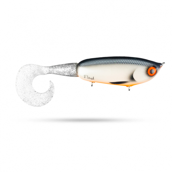 JW Lures Wideboy Tail Float - Pearlfegis i gruppen Sluker / Tailbaits Og Hybrid Baits hos Sportfiskeprylar.se (JWWIDEBOYFLOAT3)