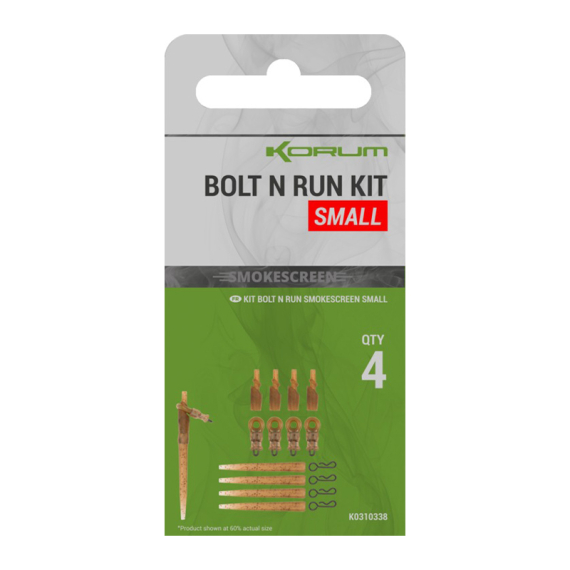 Korum Smokescreen Bolt N Run Kit i gruppen Kroker Og Terminal Takkel / Rigg Tilbehør / Annet Rig Tilbehør hos Sportfiskeprylar.se (K0310338r)