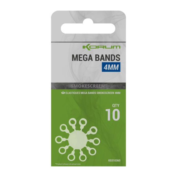 Korum Smokescreen Mega Bands i gruppen Kroker Og Terminal Takkel / Rigg Tilbehør / Agnstrikk hos Sportfiskeprylar.se (K0310360r)